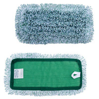TAG MMS-9BWL Wall-Wash Head - Microfiber - 9" Looped Pad - Blue & White Striped 12 / case