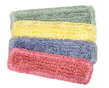 TAG MMS-18GWL Looped Damp Pad 18" - Green & White - Velcro 12 / Case