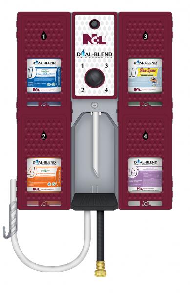 NCL 4113 DUAL BLEND WALL DISPENSING UNITS (1 Count)