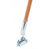 SD 18775-1 Dust Mop Handle 60" Wood Clip on (1 each)