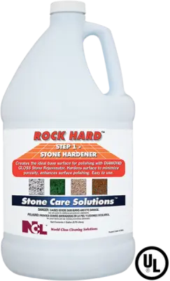 NCL 2506 Rock Hard Step 1 - Stone Hardener 4 x 1 Gal / case