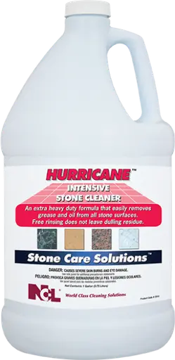 NCL 2510 Hurricane Intensive Stone Cleaner 4 x 1 Gal/Case