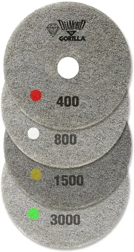 ACS DBG-Starter-Pack Combo Starter Pack Kits (Diamond pads 400, 800, 3000) (1 kit)
