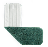 TAG MMS-18ZLG BP Flat Mop Damp Pad 18" - Green Bulk Pack 100 / Case