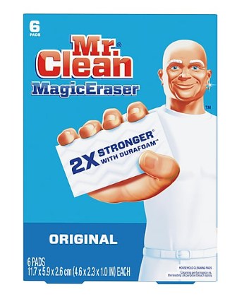 SD PGC79009 Mr. Clean Magic Eraser Cleaning Sponges per case 6 per pack, 6 packs per case