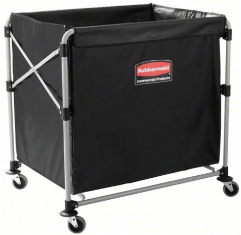 ESD RCP1881750 Rubbermaid Removable Vinyl Liner Collapsible Basket Truck - 10 cu ft. (1 Count)