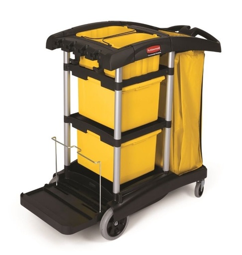SD 51098 Rubbermaid HYGEN Microfiber Cleaning Cart (1 Count)