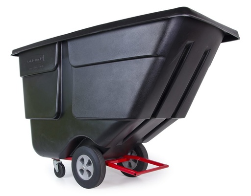 ESD RCP1314BLA Rubbermaid Tilt Truck - 1 Cubic Yard, Black - 850 lb Capacity (1 Count)